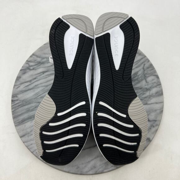 Adidas Womens 9 Running Shoes White Black Edge Lux 5 Athletic Sneakers Jogging - Picture 7 of 12